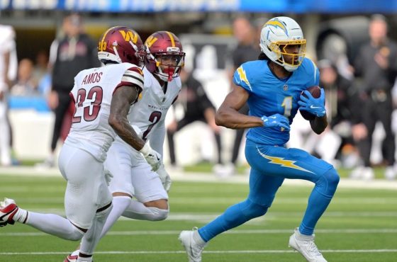 Quentin Johnston injury update, status vs. Colts in Week 7